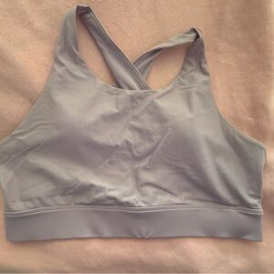 Women's Gray Sports Bra Fabletics size XL